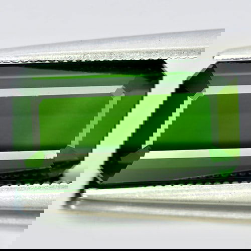 Natural Green Tourmaline 7.96 Ct. Octagon Shape 15.3 x 8.2 Mm. Gemstone from Nigeria (1 of 3)