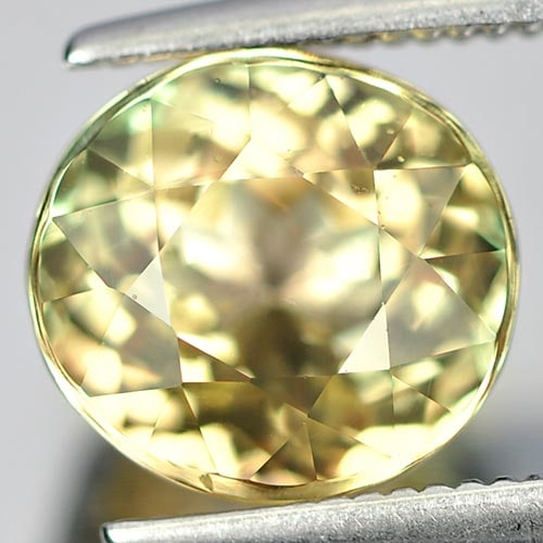 Natural Party Color Tourmaline 3.63 Ct. Oval Shape 8.7 x 8 Mm Gemstone From Nigeria (1 of 3)
