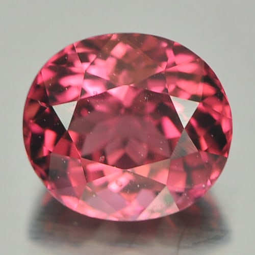 Natural Pink Tourmaline 1.02 Ct. Oval Shape 6.4 x 5.8 Mm. Gemstone from Nigeria (1 of 3)
