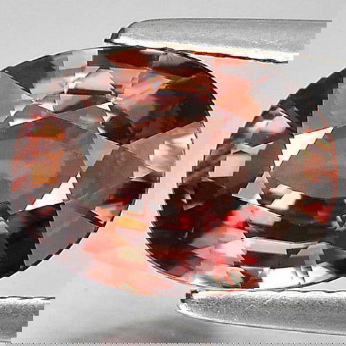 Natural Imperial Pink Zircon 4.27 Ct. Oval Shape 10.9 x 8.3 Mm Gemstone From Tanzania (1 of 3)