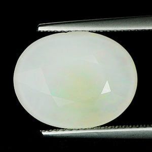 Natural Multi Color Opal 5.97 Ct. Oval Shape 15 x 11.8 Mm Gemstone from Ethiopia (1 of 3)