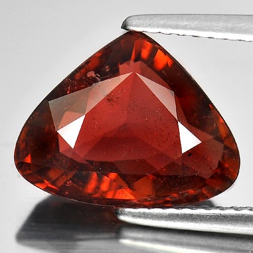 Natural Orangish Pink Tourmaline 4.66 Ct. Pear Shape 13.1 x 10.2 Mm Gemstone From Nigeria (1 of 3)