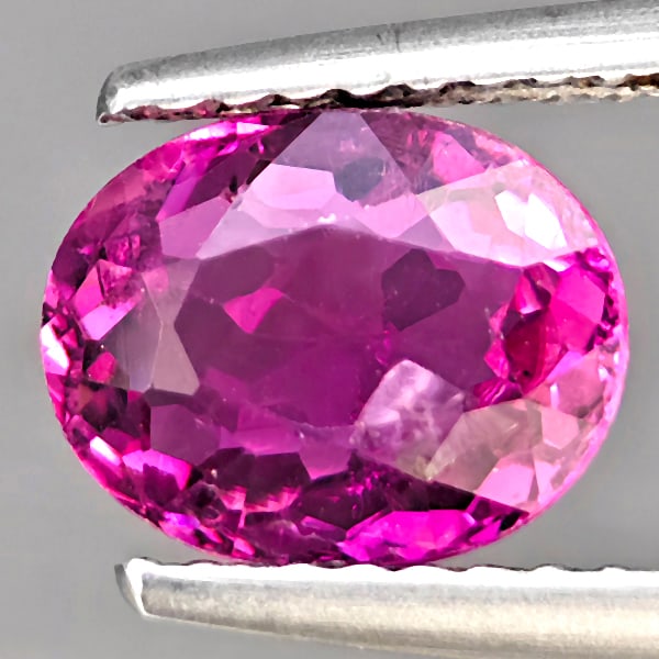 Natural Pink Tourmaline 1.47 Ct. Oval Shape 8.1 x 6.4 Mm Gemstone from Nigeria: Product ID: 807251317 Product Name: Natural Tourmaline Weight: 1.47 CT. Size: 8.1 x 6.4 x 4.1 MM. Shape: Oval Shape Color: Pink Clarity:SI1 Luster: Good Gems Origin: Nigeria Treatment: Unheated Crysta