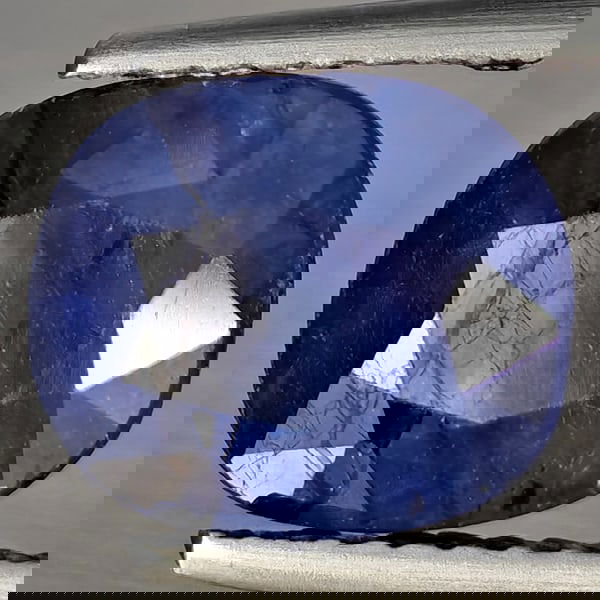 Natural Blue Sapphire 3.74 Ct. Oval Shape 9.5 x 8.2 Mm Gemstone From Madagascar (1 of 3)