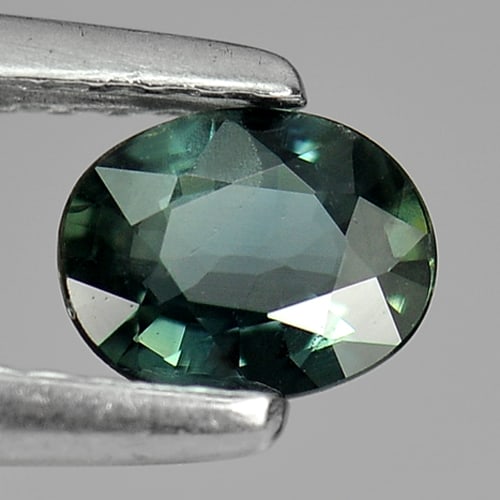 Natural Blue Sapphire 0.48 Ct. Oval Shape 5.6 x 4.4 Mm Gemstone from Thailand (1 of 3)