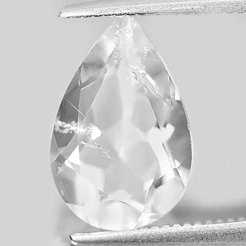 Natural White Quartz 2.42 Ct. Pear Shape 12 x 8 Mm Gemstone from Brazil: Product ID: 805523008 Product Name: Natural Quartz Weight: 2.42 CT. Size: 12 x 8 x 5 MM. Shape: Pear Color: White Clarity:SI1 Luster: Good Gems Origin: Brazil Treatment: Unheated Crystal Structure: He
