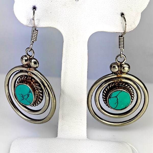 Natural Black Rutilate Apatite 13.08 Grams Metal Silver Plated Fine Jewelry Ring Size 8.5 (1 of 3)