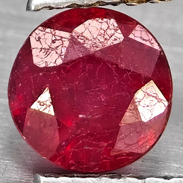 Natural Yellow Citrine 5.83 Ct. 5 Pcs Round Shape 7 Mm Gemstone from Brazil (1 of 3)