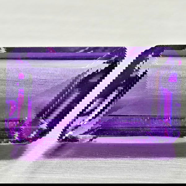 Natural Purple Amethyst 12.43 Ct. Octagon Shape 18.2 x 10.3 Mm Gemstone from Brazil (1 of 3)