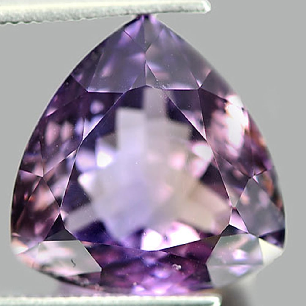 Natural Bi Color Ametrine 9.15 Ct. Trilliant Shape 13.6 x 13.5 Mm Gemstone From Bolivia (1 of 3)