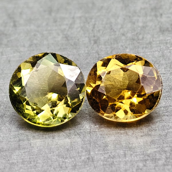 Natural Party Color Tourmaline 1.52 Ct. 2 Pcs Mixed Shape 5.9 Mm Gemstones from Nigeria: Product ID: 807250669 Product Name: Natural Tourmaline Weight: 1.52 CT. Size: 5.9 x 5.9 x 3.5 MM. Shape: Mixed Shape Color: Party Color Clarity:VSI Luster: Good Gems Origin: Nigeria Treatment: Unheate