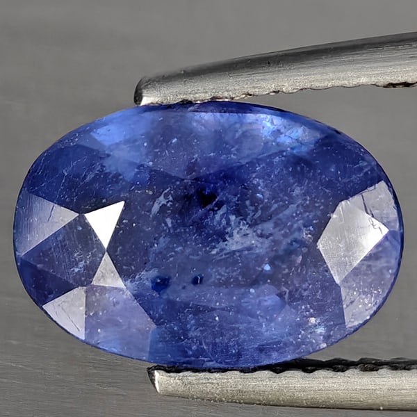 Natural Blue Sapphire 3.29 Ct. Oval Shape 11.1 x 7.7 Mm Gemstone From Madagascar (1 of 3)