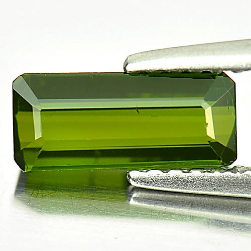 Natural Green Tourmaline 1.02 Ct. Octagon Shape 9.1 x 4 Mm Gemstone from Nigeria: Product ID: 807245293 Product Name: Natural Tourmaline Weight: 1.02 CT. Size: 9.1 x 4 x 2.8 MM. Shape: Octagon Color: Green Clarity:VSI Luster: Good Gems Origin: Nigeria Treatment: Unheated Crystal St