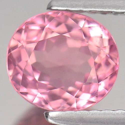 Natural Pink Tourmaline 1.99 Ct. Oval Shape 7.8 x 7 Mm Gemstone from Nigeria (1 of 3)