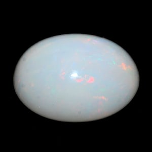 Natural Multi Color Opal 3.45 Ct. Oval Cabochon Shape 12.5 x 9.9 Mm Gemstone from Ethiopia (1 of 3)