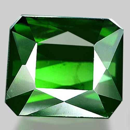 Natural Green Tourmaline 2.40 Ct. Octagon Shape 7.7 x 6.6 Mm Gemstone From Nigeria (1 of 3)