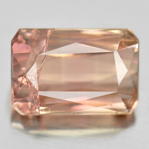 Natural Party Color Tourmaline 1.34 Ct. Octagon Shape 7.5 x 5 Mm Gemstone from Nigeria (1 of 3)