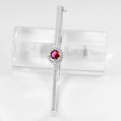 925 Sterling Silver Bangle Jewelry 8.74 Grams Diameter 55 Mm.: Product ID: 280550081 Product Name: Natural Fashion Jewelry Weight: 8.74 CT. Size: 60 / 55 Mm MM. Shape: Bangle Color: Silver Clarity:None Luster: None Gems Origin: Thailand Treatment: None Crystal St