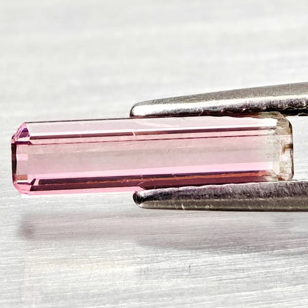 Natural Green Tourmaline 0.67 Ct. Octagon Shape 11.5 x 3.1 Mm Gemstone From Nigeria: Product ID: 807250919 Product Name: Natural Tourmaline Weight: 0.67 CT. Size: 11.5 x 3.1 x 1.9 MM. Shape: Octagon Color: Pink Clarity:VSI Luster: Good Gems Origin: Nigeria Treatment: Unheated Crystal