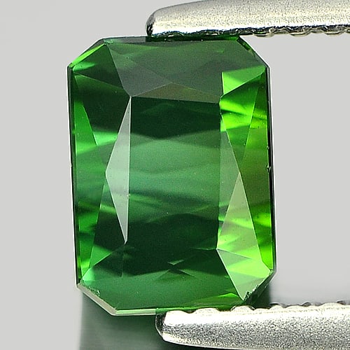 Natural Green Tourmaline 1.55 Ct. Clean Octagon Shape 6.8 x 4.9 Mm. Unheated Gemstone from Nigeria: Product ID: 807222411 Product Name: Natural Tourmaline Weight: 1.55 CT. Size: 6.8 x 4.9 x 4.8 MM. Shape: Octagon Color: Green Clarity:IF Luster: Good Gems Origin: Nigeria Treatment: Unheated Crystal S
