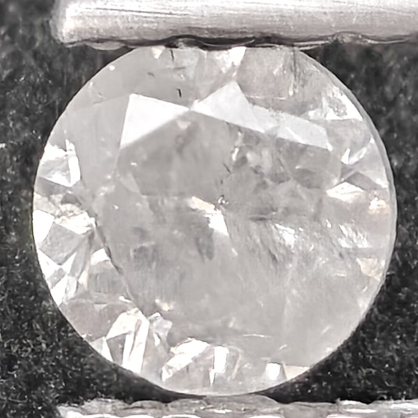Natural White Loose Diamond 0.21 Ct. Round Diamond Cut 4 Mm (1 of 3)