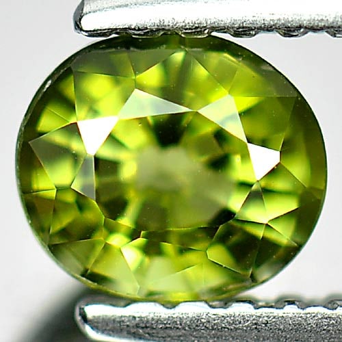 Natural Green Tourmaline 0.58 Ct. VVS Oval Shape 5.5 x 4.8 Mm.: Product ID: 807249365 Product Name: Natural Tourmaline Weight: 0.58 CT. Size: 5.5 x 4.8 x 3.5 MM. Shape: Oval Color: Green Clarity:VVS Luster: Good Gems Origin: Nigeria Treatment: Unheated Crystal Str