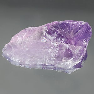 Natural Violet Amethyst 11.01 Ct. Rough Shape 26 x 15 Mm Gemstone From Brazil (1 of 3)