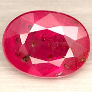 Natural Red Ruby Gemstones 2.00 Ct. Oval Shape 7.9 x 6.2 Mm (1 of 3)