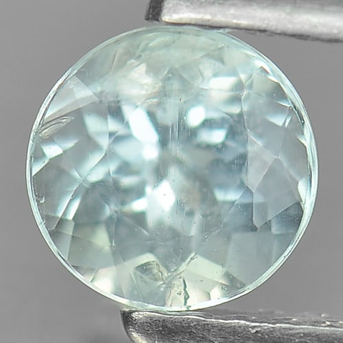 Natural Baby Blue Aquamarine Gemstones 0.63 Ct. Round Shape 5.5 Mm (1 of 3)