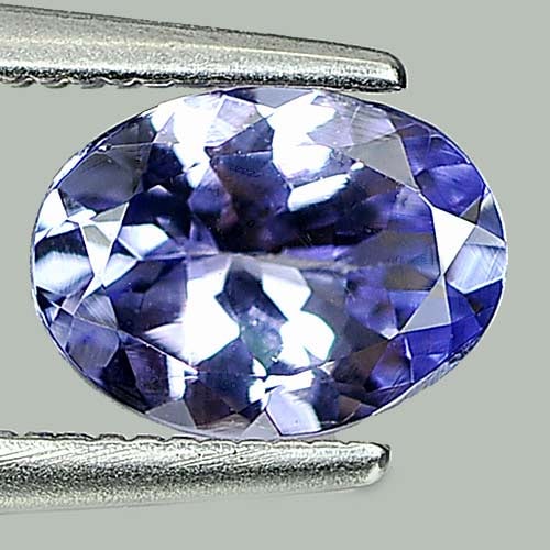 Natural Blue Tanzanite Gemstones 1.23 Ct. Oval Shape 8 x 6 Mm: Product ID: 807010836 Product Name: Natural Tanzanite Weight: 1.23 CT. Size: 8 x 6 x 3.7 MM. Shape: Oval Color: Violetish Blue Clarity:SI1 Luster: Good Gems Origin: Tanzania Treatment: Heated Crystal 