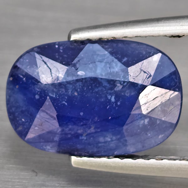 Natural Blue Sapphire Gemstones 5.40 Ct. Oval Shape 12.3 x 8.2 Mm.: Product ID: 806012444 Product Name: Natural Blue Sapphire Weight: 5.40 CT. Size: 12.3 x 8.2 x 5.5 MM. Shape: Oval Shape Color: Blue Clarity:SI1 Luster: Good Gems Origin: Madagascar Treatment: Heated (
