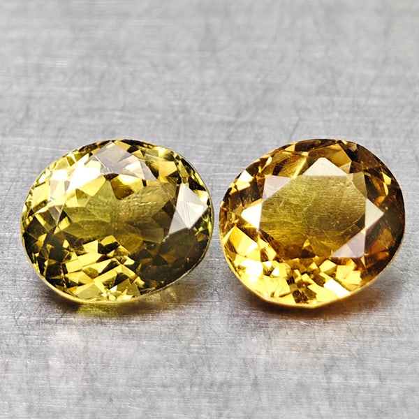 Natural Party Color Tourmaline Gemstones 1.53 Ct. 2 Pcs. Oval Shape 6.1 x 5.1 Mm.: Product ID: 807250636 Product Name: Natural Tourmaline Weight: 1.53 CT. Size: 6.1 x 5.1 x 4.7 MM. Shape: Oval Color: Party Color Clarity:VSI Luster: Good Gems Origin: Nigeria Treatment: Unheated Cryst