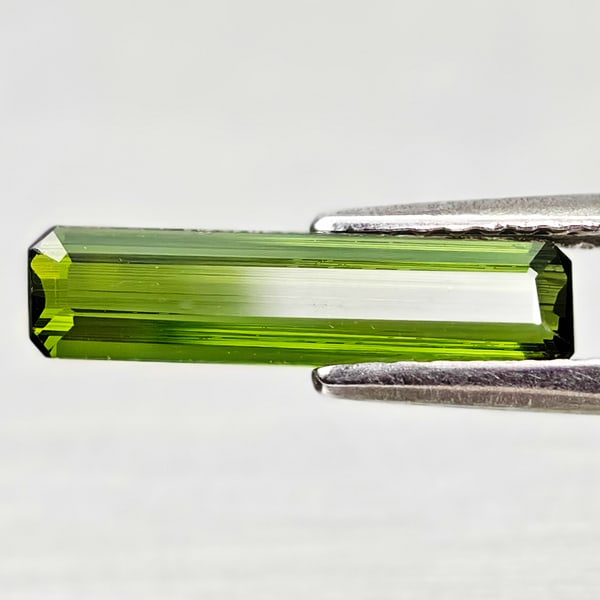 Natural Green Tourmaline Gemstones 1.02 Ct. VVS Octagon Shape 13.6 x 3.4 Mm.: Product ID: 807247243 Product Name: Natural Tourmaline Weight: 1.02 CT. Size: 13.6 x 3.4 x 2.2 MM. Shape: Octagon Color: Green Clarity:VVS Luster: Good Gems Origin: Nigeria Treatment: Unheated Crystal