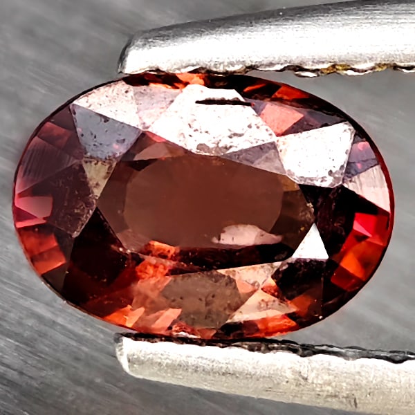 Natural Pretty Imperial Pink Zircon 1.07 Ct. Oval Shape 7 x 4.9 Mm.: Product ID: 807711344 Product Name: Natural Zircon Weight: 1.07 CT. Size: 7 x 4.9 x 2.9 MM. Shape: Oval Color: Imperial Pink Clarity:VVS Luster: Good Gems Origin: Tanga Tanzania Treatment: Unheated Cr