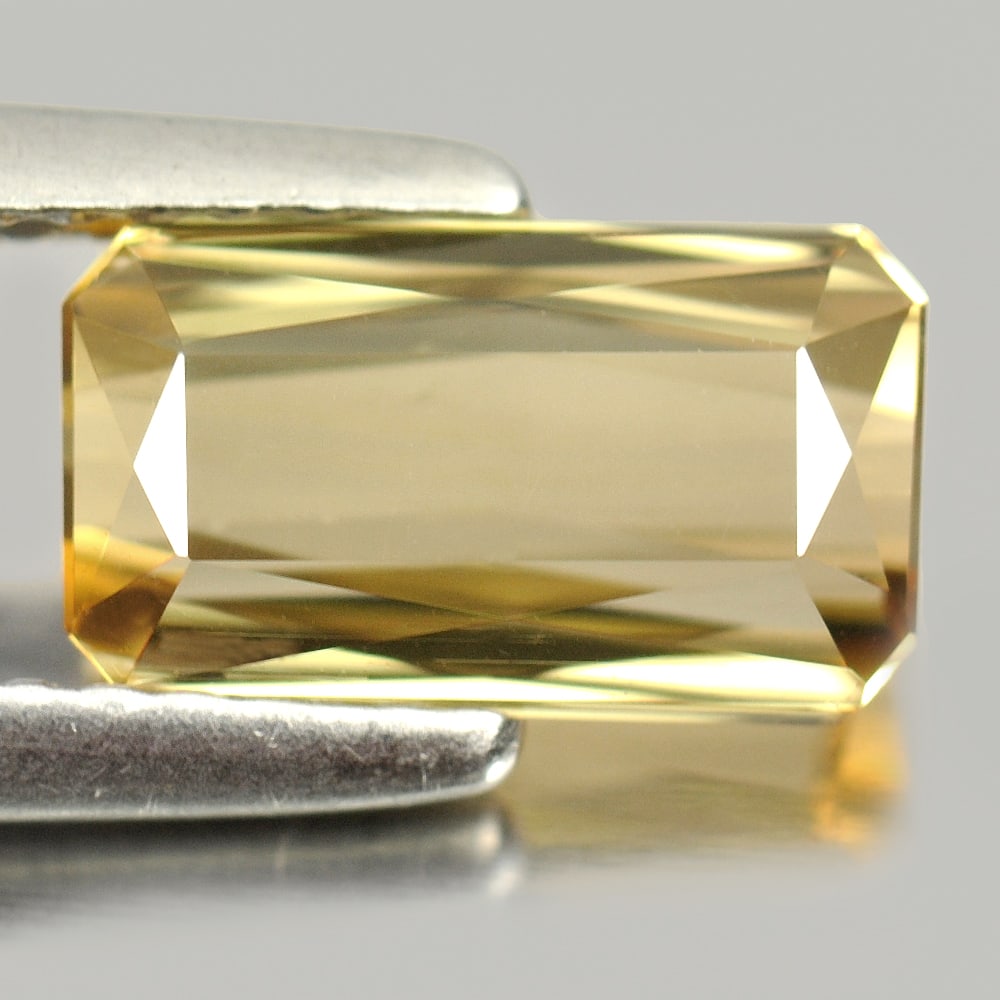 Natural Yellow Tourmaline Gemstones 1.86 Ct. Octagon Shape 9 x 5 Mm.: Product ID: 807239644 Product Name: Natural Tourmaline Weight: 1.86 CT. Size: 9 x 5 x 4 MM. Shape: Octagon Color: Yellow Clarity:VVS Luster: Good Gems Origin: Nigeria Treatment: Unheated Crystal Struc