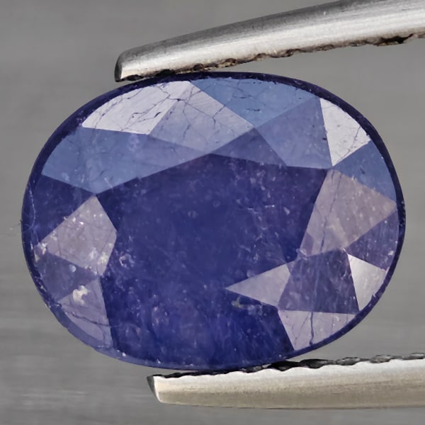 Natural Blue Sapphire Gemstones 3.64 Ct. Oval Shape 10.2 x 8 Mm.: Product ID: 806012486 Product Name: Natural Blue Sapphire Weight: 3.64 CT. Size: 10.2 x 8 x 4.8 MM. Shape: Oval Shape Color: Blue Clarity:SI1 Luster: Good Gems Origin: Madagascar Treatment: Heated (Le