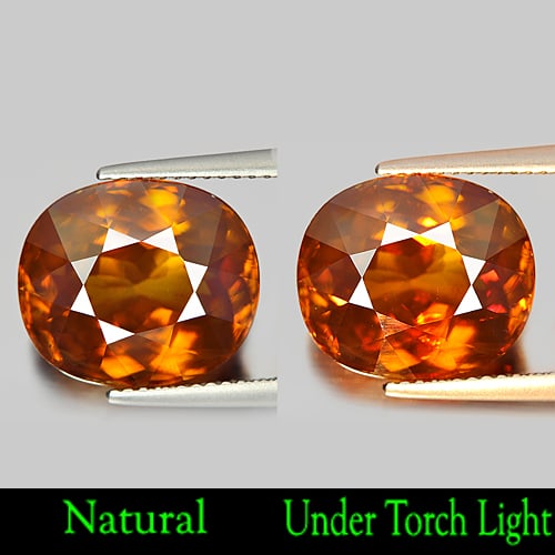 Natural Multi Color Sphene Gemstones 9.83 Ct. Oval Shape 13.8 x 11.9 Mm.: Product ID: 806507112 Product Name: Natural Sphene Weight: 9.83 CT. Size: 13.8 x 11.9 x 7.3 MM. Shape: Oval Color: Multi Color With Rainbow Spark Clarity:SI Luster: Adamantine Gems Origin: Madagascar 