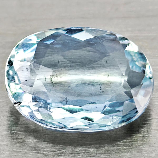 Natural Baby Blue Aquamarine Gemstones 0.97 Ct. Oval Shape 8 x 6.1 Mm.: Product ID: 800812110 Product Name: Natural Gemstones Weight: 0.97 CT. Size: 8 x 6.1 x 3 MM. Shape: Oval Shape Color: Baby Blue Clarity:SI1 Luster: Good Gems Origin: Brazil Treatment: Unheated Crystal