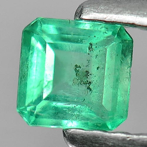 Natural Green Emerald Gemstones 0.27 Ct. Octagon Shape 4.1 x 3.9 Mm.: Product ID: 802403474 Product Name: Natural Emerald Weight: 0.27 CT. Size: 4.1 x 3.9 x 2.4 MM. Shape: Octagon Color: Green Clarity:SI Luster: Good Gems Origin: Columbia Treatment: Unheated Crystal Str
