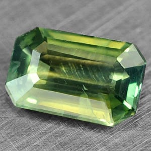 Natural Bluish Green Sapphire Gemstones 0.58 Ct. Octagon Shape 6.4 x 4.1 Mm.: Product ID: 806150307 Product Name: Natural Green Sapphire Weight: 0.58 CT. Size: 6.4 x 4.1 x 2 MM. Shape: Octagon Color: Bluish Green Clarity:SI Luster: Good Gems Origin: Thailand Treatment: Heated C