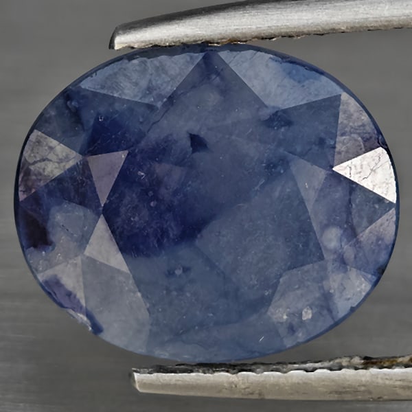 Natural Blue Sapphire Gemstones 5.13 Ct. Oval Shape 13 x 11 Mm.: Product ID: 806012493 Product Name: Natural Blue Sapphire Weight: 5.13 CT. Size: 13 x 11 x 4 MM. Shape: Oval Shape Color: Blue Clarity:SI1 Luster: Good Gems Origin: Madagascar Treatment: Heated (Lead-