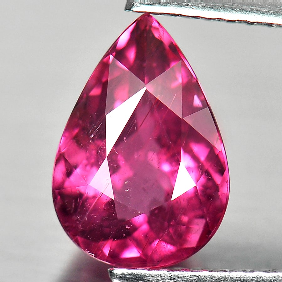 Natural Pink Tourmaline Gemstones 2.20 Ct. Pear Shape 10.4 x 7.2 Mm.: Product ID: 807238236 Product Name: Natural Tourmaline Weight: 2.20 CT. Size: 10.4 x 7.2 x 5 MM. Shape: Pear Color: Pink Clarity:SI1 Luster: Very Good Gems Origin: Nigeria Treatment: Unheated Crystal 