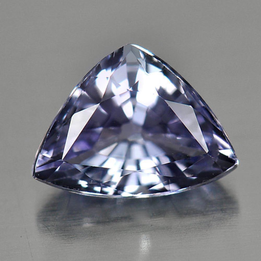 Natural Blue Tanzanite Gemstones 0.94 Ct. Trilliant Shape 5.7 x 7.5 Mm.: Product ID: 807001814 Product Name: Natural Tanzanite Weight: 0.94 CT. Size: 5.7 x 7.5 x 3.7 MM. Shape: Trilliant Color: Blue Clarity:IF Luster: Very Good Gems Origin: Tanzania Treatment: Heated Cryst