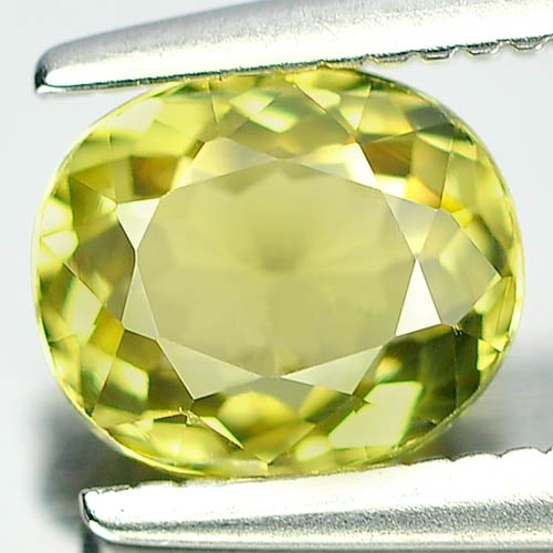 Natural Greenish Yellow Tourmaline Gemstones 0.79 Ct. Oval Shape 6.4 x 5.4 Mm.: Product ID: 807248923 Product Name: Natural Tourmaline Weight: 0.79 CT. Size: 6.4 x 5.4 x 3.1 MM. Shape: Oval Color: Greenish Yellow Clarity:VSI Luster: Good Gems Origin: Nigeria Treatment: Unheated C