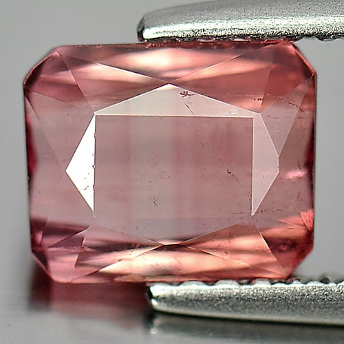 Natural Orange Pink Tourmaline Gemstones 1.50 Ct. Octagon Shape 7.3 x 5.9 Mm.: Product ID: 807244061 Product Name: Natural Tourmaline Weight: 1.50 CT. Size: 7.3 x 5.9 x 3.6 MM. Shape: Octagon Color: Orange Pink Clarity:VSI Luster: Good Gems Origin: Nigeria Treatment: Unheated Cr