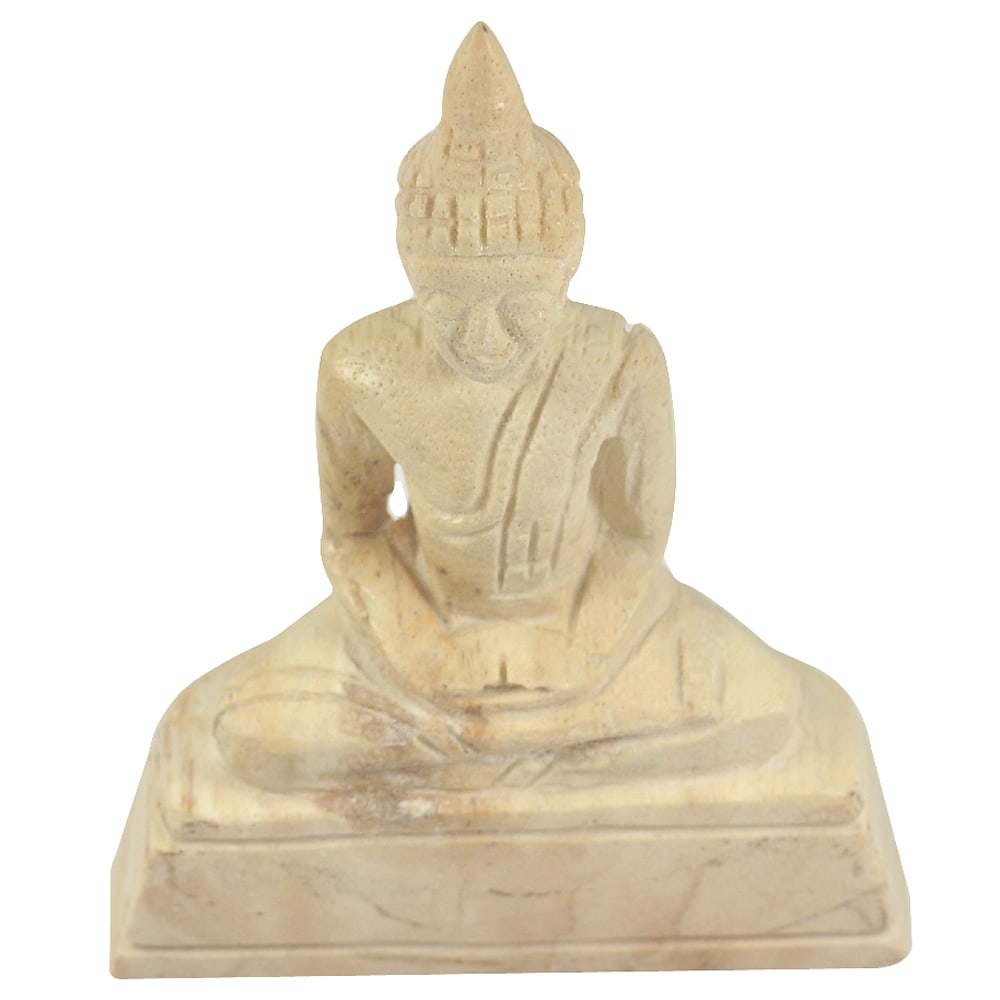 Natural White Brown Petrified Wood Gemstones193.23 Ct. Buddha Carved 70 x 55 Mm.: Product ID: 819102118 Product Name: Natural Petrified Wood Weight: 193.23 CT. Size: 70 x 55 x 20 MM. Shape: Buddha Carved Color: White Brown Clarity:Opaque Luster: Very Good Gems Origin: Thailand Trea