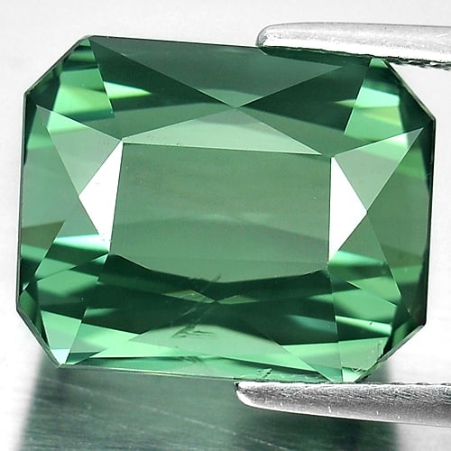 Natural Green Tourmaline Gemstones 12.52 Ct. Octagon 14.3 x 11.6 Mm.: Product ID: 807250038 Product Name: Natural Tourmaline Weight: 12.52 CT. Size: 14.3 x 11.6 x 8.2 MM. Shape: Octagon Color: Green Clarity:VSI Luster: Good Gems Origin: Nigeria Treatment: Unheated Cryst