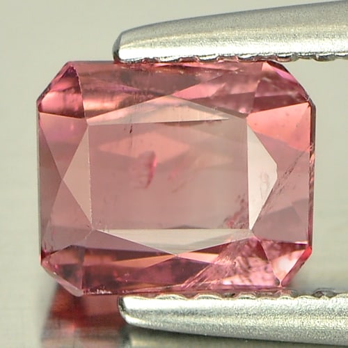 Natural Purplish Pink Tourmaline Gemstones 0.95 Ct. Octagon Shape 6.2 x 5.2 Mm.: Product ID: 807232885 Product Name: Natural Tourmaline Weight: 0.95 CT. Size: 6.2 x 5.2 x 3.2 MM. Shape: Octagon Color: Purplish Pink Clarity:SI Luster: Good Gems Origin: Nigeria Treatment: Unheated C