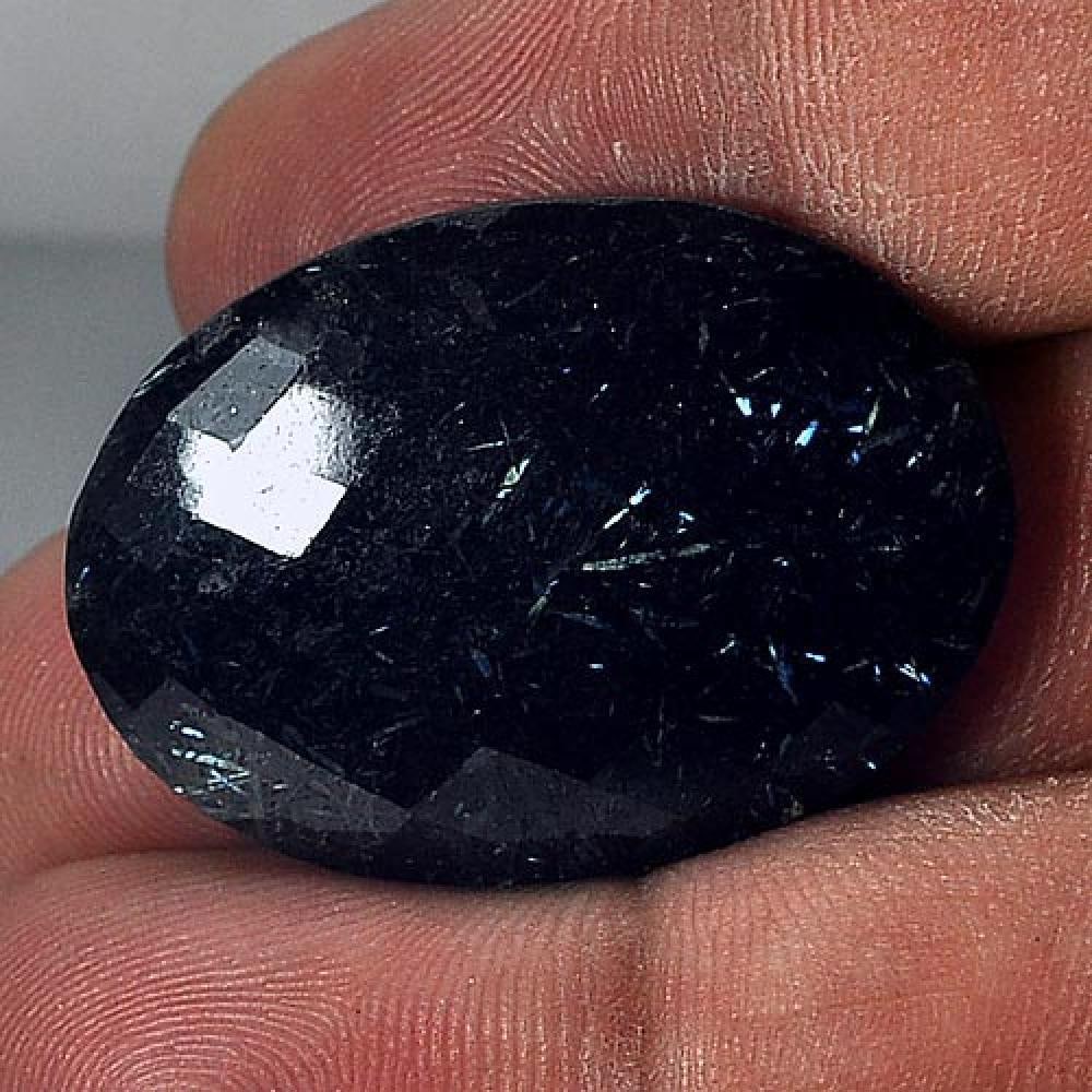 Natural Multi Color Nuummite Gemstones 40.68 Ct. Oval Checkerboard Cut 32 x 23 Mm.: Product ID: 807804592 Product Name: Natural Nuummite Weight: 40.68 CT. Size: 32 x 23 x 7.6 MM. Shape: Oval Checkerboard Color: Multi Color Clarity:Opaque Luster: Strong Iridescent Gems Origin: Greenla