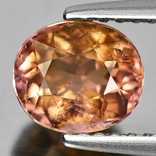 Natural Party Color Tourmaline Gemstones 1.20 Ct. Oval Shape 7 x 6 Mm.: Product ID: 807244086 Product Name: Natural Tourmaline Weight: 1.20 CT. Size: 7 x 6 x 4.3 MM. Shape: Oval Color: Party Color Clarity:SI2 Luster: Good Gems Origin: Nigeria Treatment: Unheated Crystal S